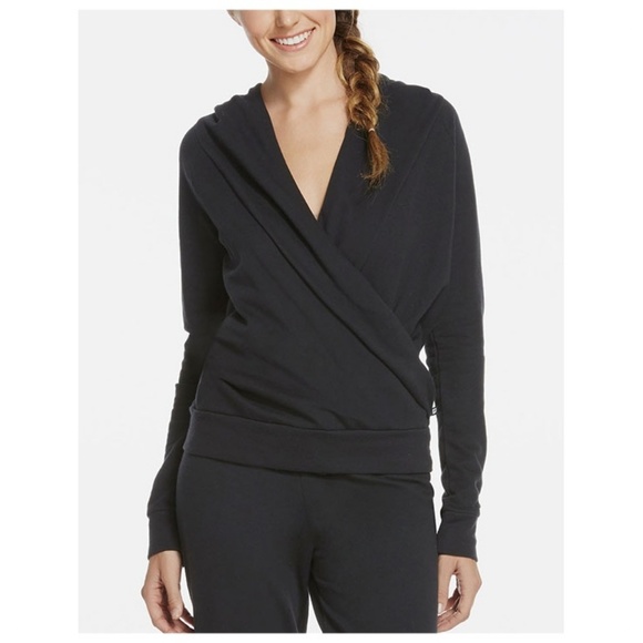 Fabletics Tops - { fabletics } wrap front nursing hoodie sweatshirt